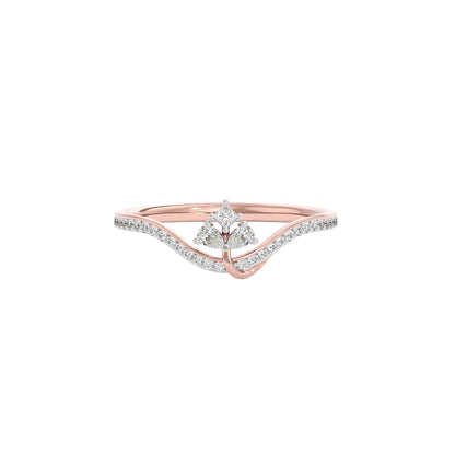 Pride Diamond Ring 18 KT / Rose Gold / 22