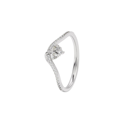 Pride Diamond Ring 18 KT / White Gold / 22