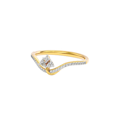Pride Diamond Ring 18 KT / Yellow Gold / 22