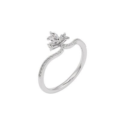 Uphold Diamond Ring 18 KT / White Gold / 22