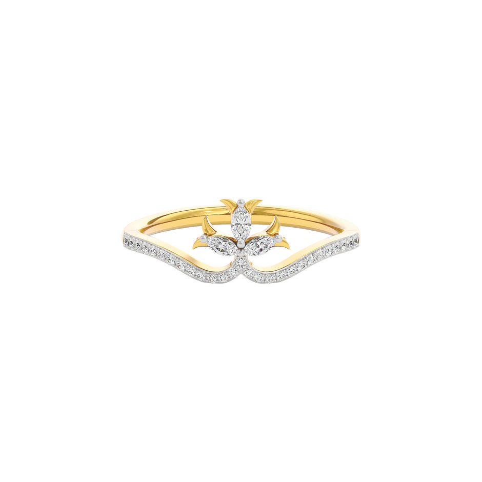 Uphold Diamond Ring 18 KT / Yellow Gold / 22