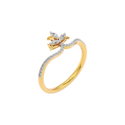 Uphold Diamond Ring 18 KT / Yellow Gold / 22