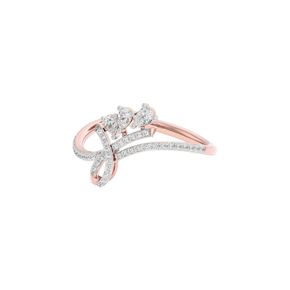 Lumen Sprout Diamond Ring