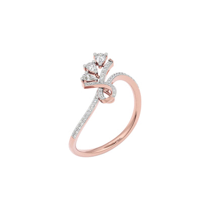 Lumen Sprout Diamond Ring