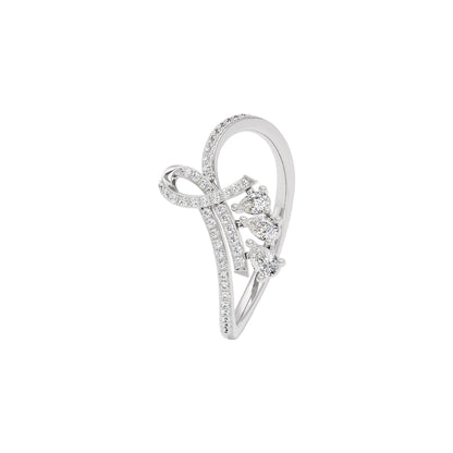 Lumen Sprout Diamond Ring