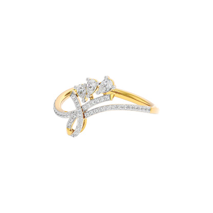 Lumen Sprout Diamond Ring