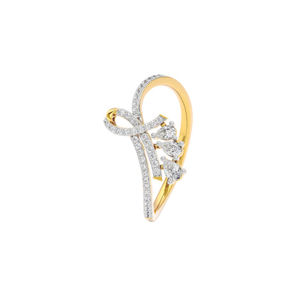 Lumen Sprout Diamond Ring