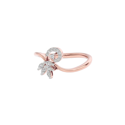 Ivara Diamond Ring 18 KT / Rose Gold / 22