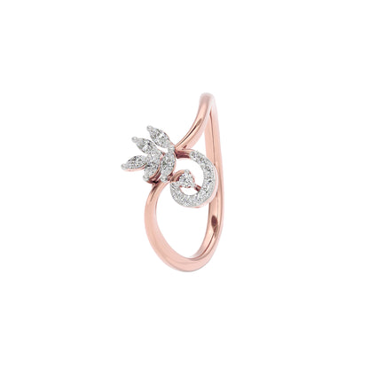 Ivara Diamond Ring 18 KT / Rose Gold / 22