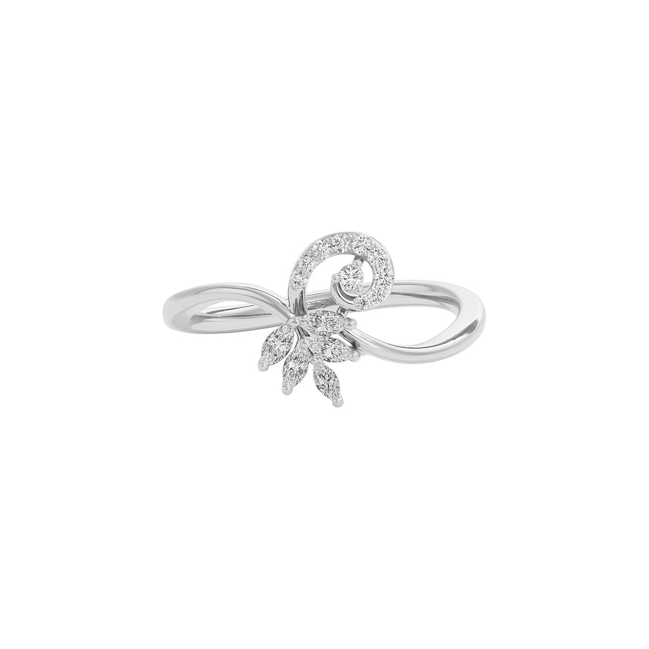 Ivara Diamond Ring 18 KT / White Gold / 22