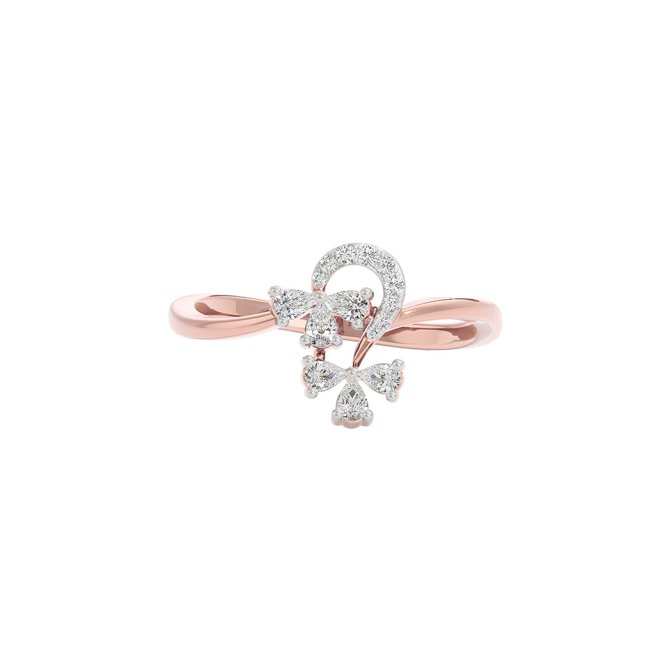 Halcyon Diamond Ring 18 KT / Rose Gold / 22