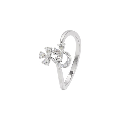 Halcyon Diamond Ring 18 KT / White Gold / 22