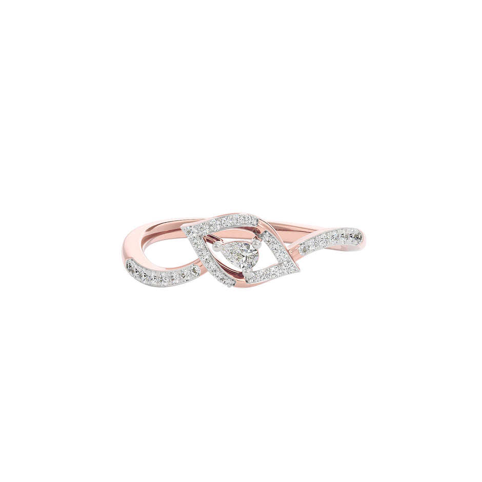 Heed Diamond Ring 18 KT / Rose Gold / 22