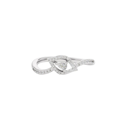 Heed Diamond Ring 18 KT / White Gold / 22