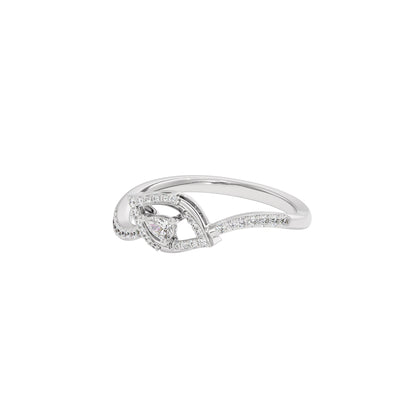 Heed Diamond Ring 18 KT / White Gold / 22
