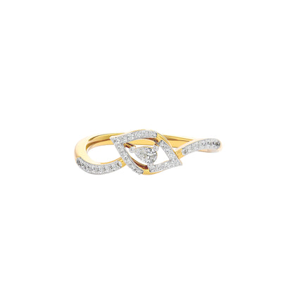 Heed Diamond Ring 18 KT / Yellow Gold / 22