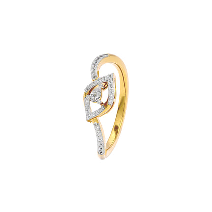 Heed Diamond Ring 18 KT / Yellow Gold / 22