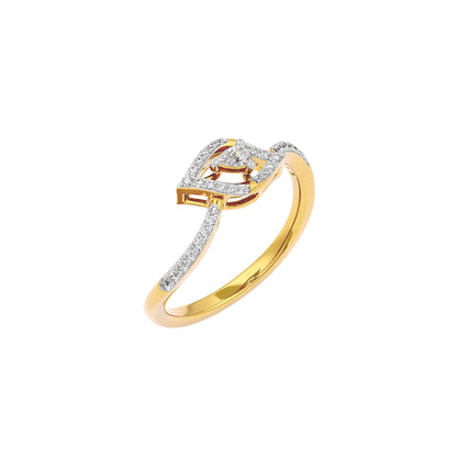 Heed Diamond Ring 18 KT / Yellow Gold / 22