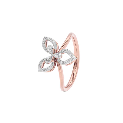 Aria Diamond Ring 18 KT / Rose Gold / 22