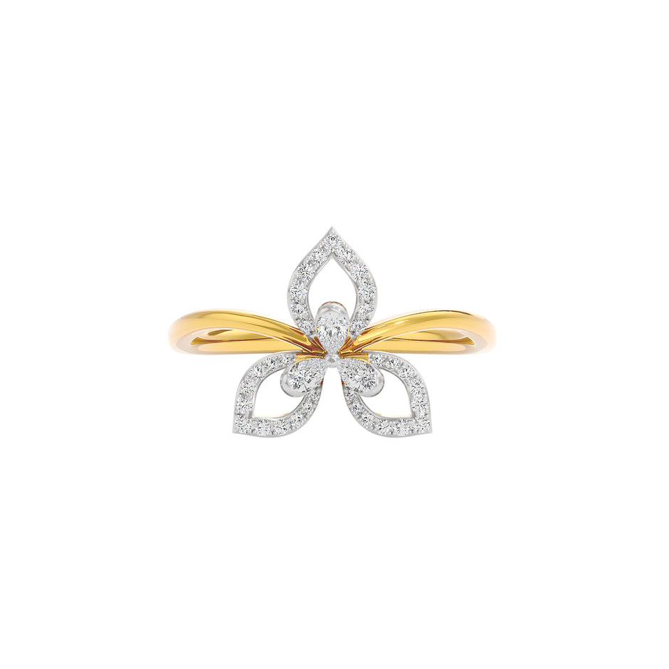 Aria Diamond Ring 18 KT / Yellow Gold / 22