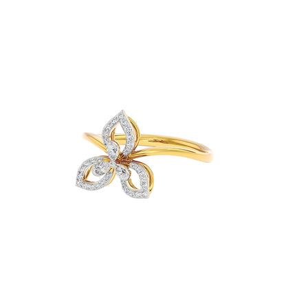 Aria Diamond Ring 18 KT / Yellow Gold / 22