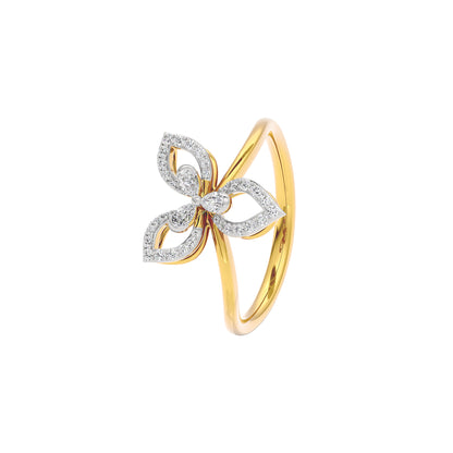 Aria Diamond Ring 18 KT / Yellow Gold / 22
