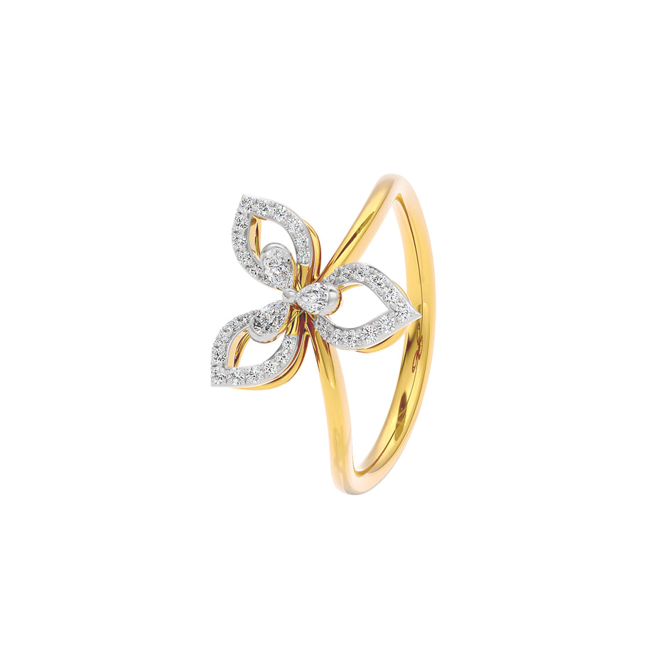 Aria Diamond Ring 18 KT / Yellow Gold / 22