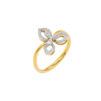 Aria Diamond Ring 18 KT / Yellow Gold / 22