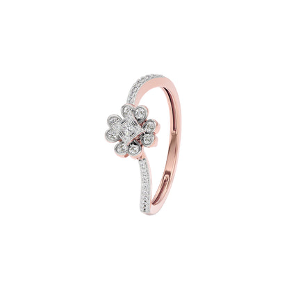 The Fleur Diamond Ring 18 KT / Rose Gold / 22
