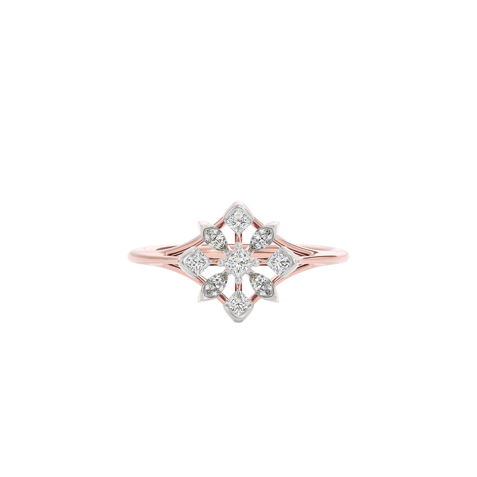 Asteria Diamond Ring 18 KT / Rose Gold / 22