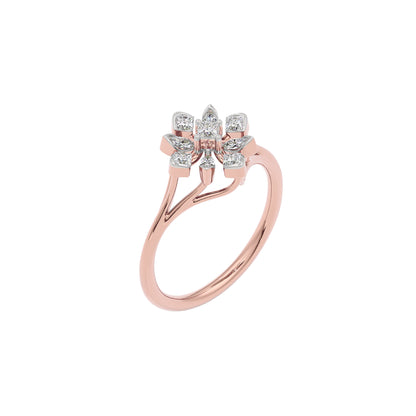Asteria Diamond Ring 18 KT / Rose Gold / 22