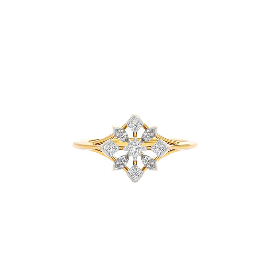 Asteria Diamond Ring 18 KT / Yellow Gold / 22