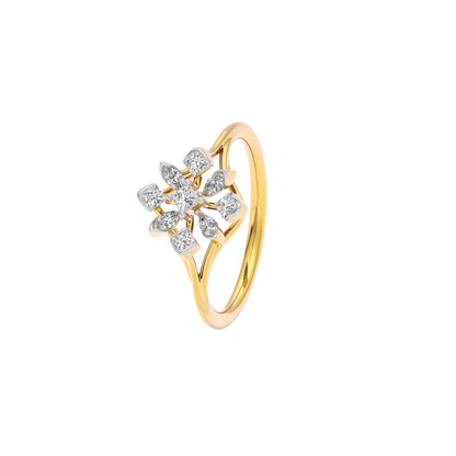 Asteria Diamond Ring 18 KT / Yellow Gold / 22