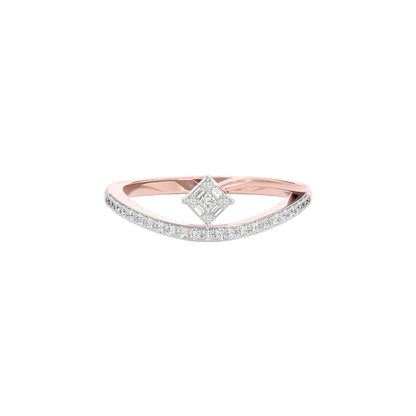 The Glide Diamond Ring 18 KT / Rose Gold / 22