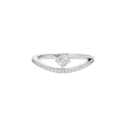 The Glide Diamond Ring 18 KT / White Gold / 22