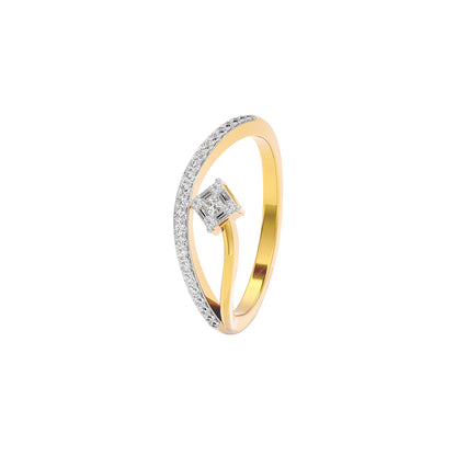 The Glide Diamond Ring 18 KT / Yellow Gold / 22