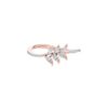 Leafline Diamond Earring 18 KT / Rose Gold / 22