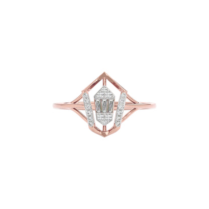 Crown Diamond Ring