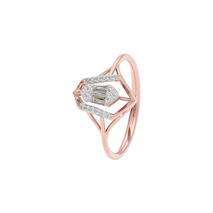 Crown Diamond Ring