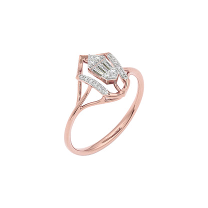 Crown Diamond Ring