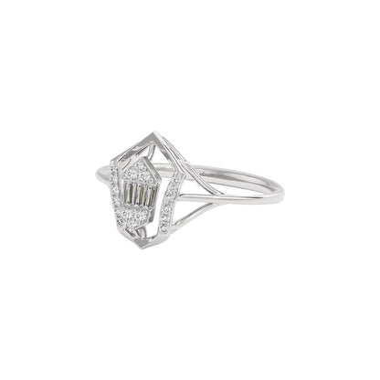 Crown Diamond Ring