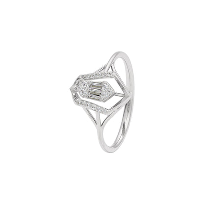 Crown Diamond Ring