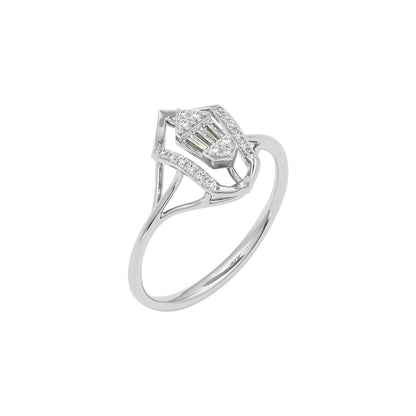 Crown Diamond Ring