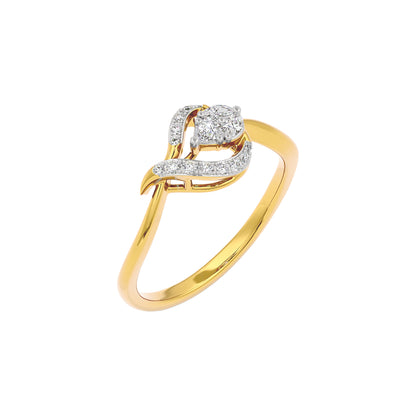 Lyric Diamond Ring 18 KT / Yellow Gold / 22