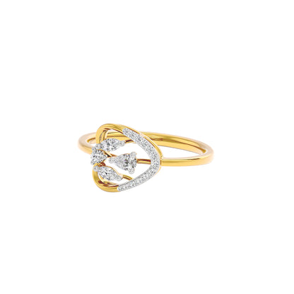 The Grace Diamond Ring 18 KT / Yellow Gold / 22