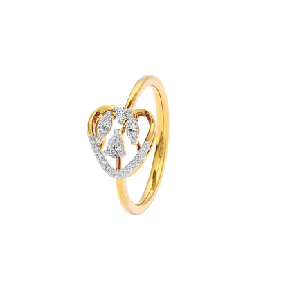 The Grace Diamond Ring 18 KT / Yellow Gold / 22