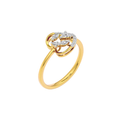The Grace Diamond Ring 18 KT / Yellow Gold / 22