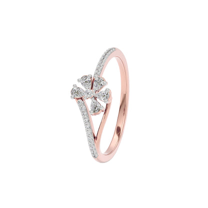 Navigate Diamond Ring 18 KT / Rose Gold / 22