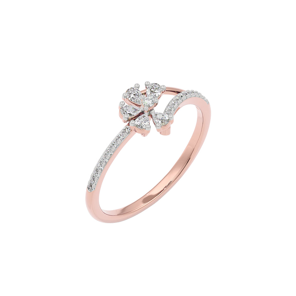 Navigate Diamond Ring 18 KT / Rose Gold / 22