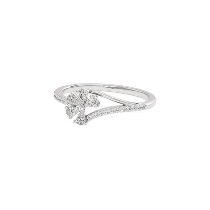 Navigate Diamond Ring 18 KT / White Gold / 22